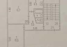 2-к квартира, 45 м&sup2, 5/5 эт., Усть-Качка, Победы, 44 - фото 19
